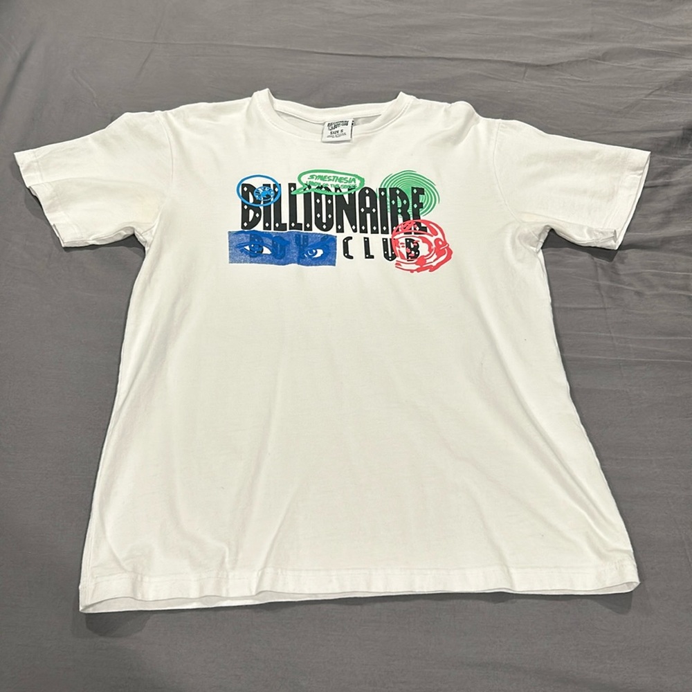 Men’s White Billionaire Boys Club T-Shirt Size S